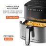 Fritadeira sem Óleo Air Fryer Digital 5l Mondial 60hz Preto/inox 2000w Af-50-dvi 127v - 3
