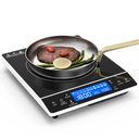 Ver imagem 1 de Vbgk Cooktop de Indução 1800w Portátil com Tela Touch e 9 Níveis (preto)