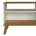 Ver imagem 3 de Rack Bancada para TV 50 pol 115cm Roby Off/Nature Z49 - Mpozenato