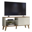 Ver imagem 1 de Rack Bancada para TV 50 pol 115cm Roby Off/Nature Z49 - Mpozenato
