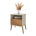 Ver imagem 2 de Mesa de Cabeceira 1 Gaveta Pés de Madeira Maciça Cancun