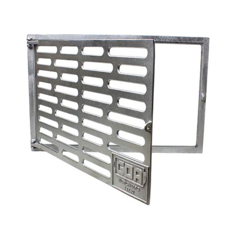 Frente Protetora Hidrômetro Articulada Porta Cadeado 60x40cm