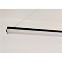 Ver imagem 7 de Pendente Led Slim 1m Preto Mesa Escritório Bancada H. Office Arevo Iluminação Line LED 3000K LUZ AMA