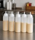 Ver imagem 3 de Kit 5 Bisnaga Profissional 350ml com Tampa Ideal p/ Molhos