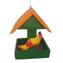 Ver imagem 5 de Kit Minis Casinha Comedouro de Passarinho Coloridos para Decorar Enfeite Casa Decoração