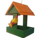 Ver imagem 3 de Kit Minis Casinha Comedouro de Passarinho Coloridos para Decorar Enfeite Casa Decoração