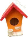 Ver imagem 4 de Kit Minis Casinha Comedouro de Passarinho Coloridos para Decorar Enfeite Casa Decoração