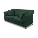 Ver imagem 2 de Sofá 2 Lugares 160cm Veludo Arras Verde Floresta