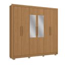 Ver imagem 3 de Guarda Roupa Roupeiro Casal 232cm com 6 Portas e Espelhos Cb01m569 Kappesberg