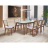 Sala de Jantar Completa Madeira Maciça com 8 Cadeiras 2,0x1,0m - Jade - Art Salas - 1
