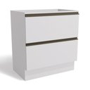 Ver imagem 1 de Balcão de Cozinha 80 Cm Maxxi 2 Gavetas G755 Branco