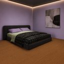 Ver imagem 2 de Piso Vinílico em Manta PVC 0,7mm Antiderrapante 4m² Imita Madeira Fosco Italian