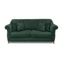 Ver imagem 6 de Sofá 2 Lugares 180cm Veludo Arras Verde Floresta