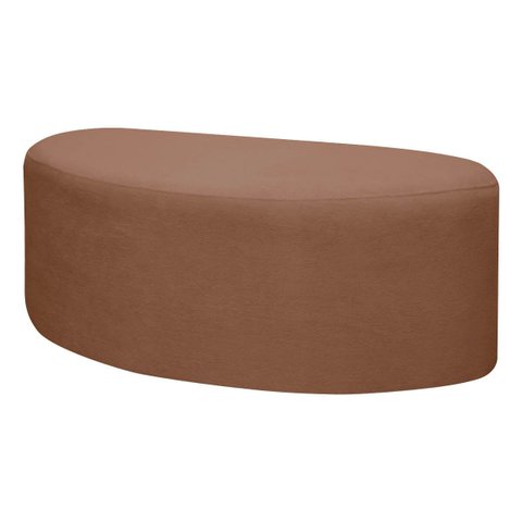 Puff Orgânico Palermo 100cm Bouclê - Sofa Store:bouclê Terracota