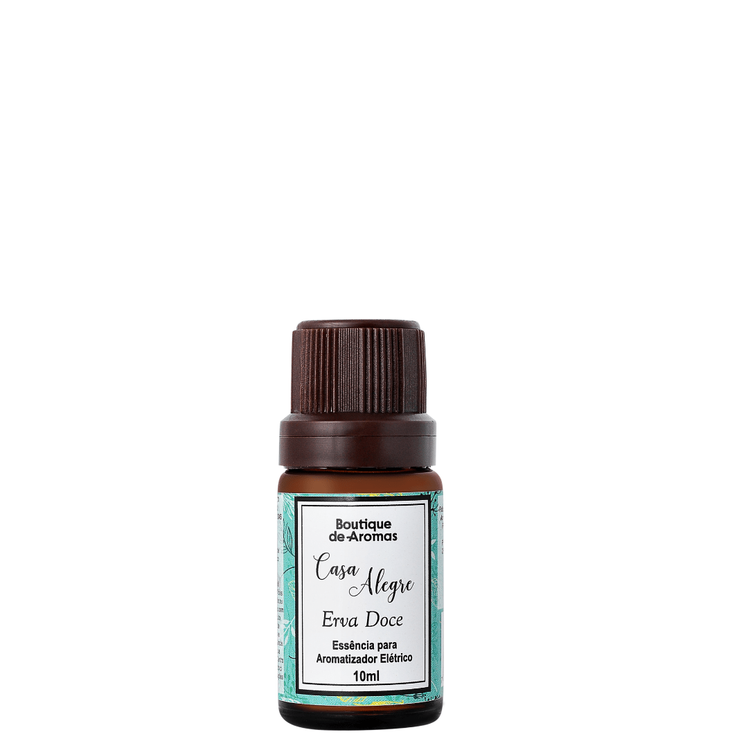 Essência para Aromatizador Elétrico Casa Alegre Erva Doce - 10ml Boutique de Aromas