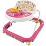 Andador Bebê Infantil Musical Primeiros Passos do Bebê +4 Meses Até 12Kg Styll Baby - Rosa - 1