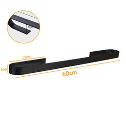 Suporte Porta Toalha De Banho Rosto Toalheiro Parede Banheiro 60cm - 4