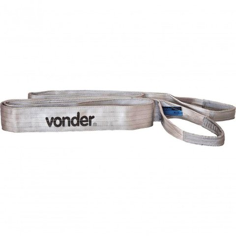 Cinta Elevação de Carga 4tx4,0m Cinza Ce440 Vonder