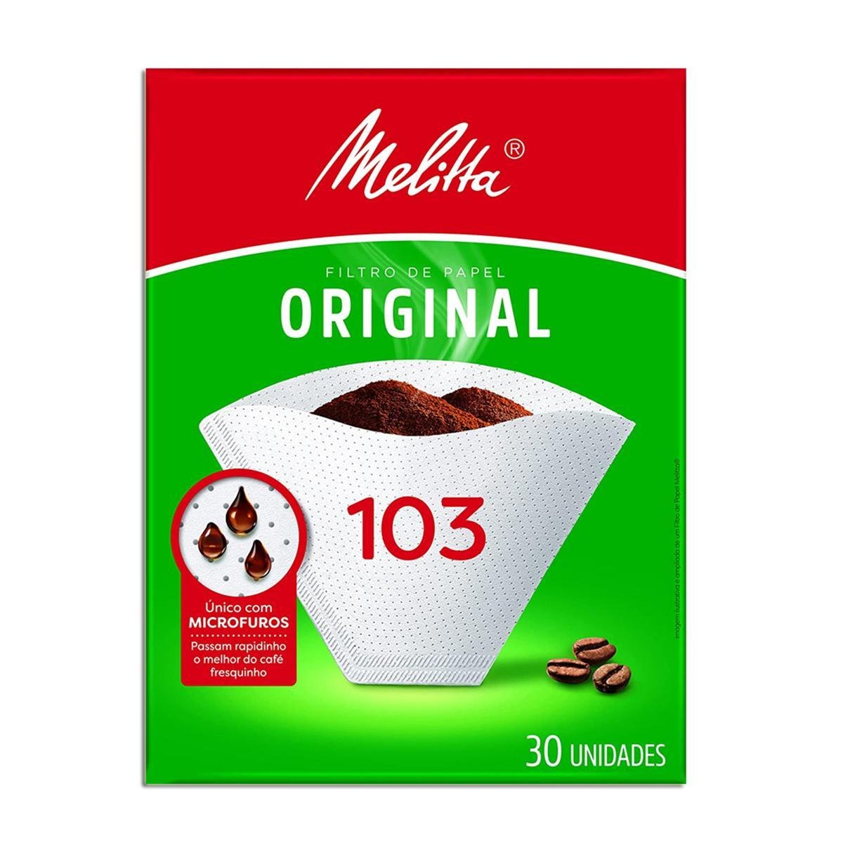 Coador de Café de Papel Filtro Melitta N103 Kit 3 - 2