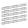 Anteparo Frontal Fit 078 Preto para Bandeja Gondola Kit 5 - 1