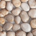 Ver imagem 2 de Seixo Polido Grande 30,5x30,5cm Bege Glass Mosaic