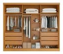 Ver imagem 2 de Guarda Roupa Alvorada Casal 6 Portas 6 Gavetas Bianchi