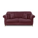 Ver imagem 6 de Sofá 3 Lugares 200cm Veludo Arras Roxo Vinho