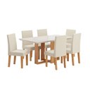 Ver imagem 2 de Conjunto Sala de Jantar com Cadeiras Vênus Billion 