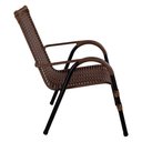 Ver imagem 3 de Cadeira de Área Externa Bela de Aço Carbono e Fibra Sintética