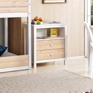 Cômoda Infantil Club House Wood com 2 Gavetas e 1 Nicho Casatema MadeiraOriginals