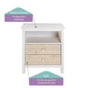 Ver imagem 2 de Cômoda Infantil Club House Wood com 2 Gavetas e 1 Nicho Casatema MadeiraOriginals