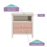 Cômoda Infantil Club House Sweet com 2 Gavetas e 1 Nicho Casatema MadeiraOriginals - 3
