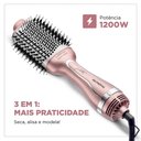 Ver imagem 3 de Escova Secadora Mondial Juliette 1200w Es-ju-01 Rosa Bivolt