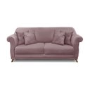 Ver imagem 6 de Sofá 3 Lugares 220cm Veludo Arras Roxo Lilás