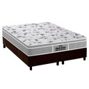 Ver imagem 1 de Cama Box Queen: Colchão Espuma D45 Probel /EP Guarda Costas Próextreme Plus + Base CRC Suede Brown