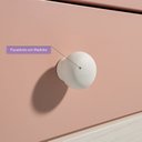 Ver imagem 4 de Escrivaninha Infantil Club House Sweet com Casatema MadeiraOriginals 120cm Pés em Madeira Maciça Madeiraoriginals Branco e Rosa