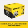 Serra Circular 7-1/4 184mm, 1600w, 5500 Rpm, C/2 Discos, 127v - Sc16d2-br - Stanley - 3