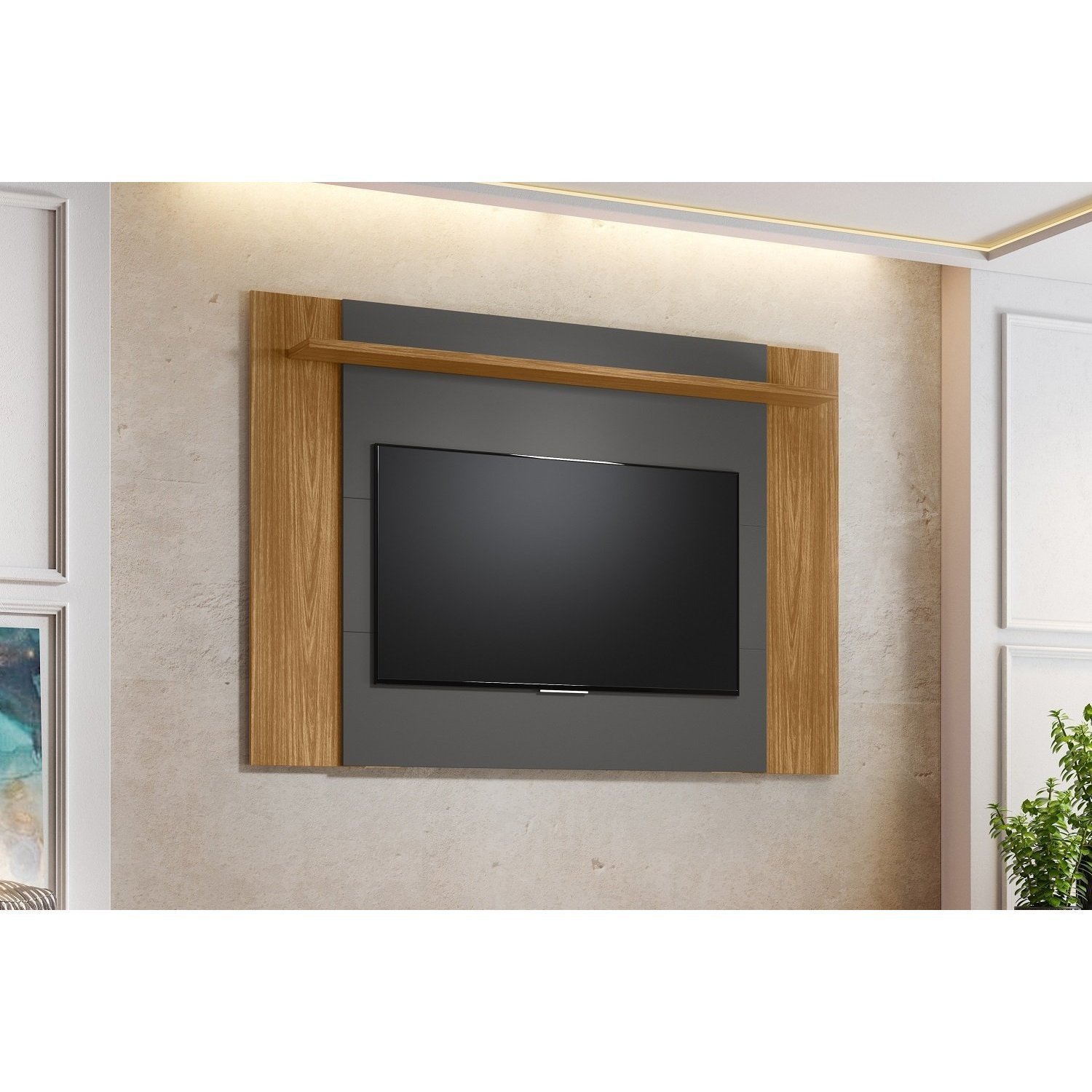 Painel Extensível para TV 55 Polegadas Tulum Linea Brasil - 1