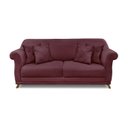 Ver imagem 6 de Sofá 3 Lugares 220cm Veludo Arras Roxo Vinho