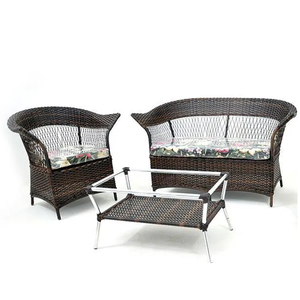 Conjunto Área de Lazer Paquistão Alumínio e Fibra Original