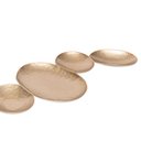 Ver imagem 3 de Centro de Mesa Decorativo em Metal Dourado 91cm 22616 Mart