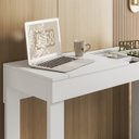 Ver imagem 5 de Escrivaninha Penteadeira Reppy 112 cm Branco MBL