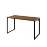 Escrivaninha Mesa Escritório Office Estilo Kuadra 135cm Industrial Lâmina Mel - 2
