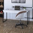 Ver imagem 1 de Escrivaninha Mesa Escritório 150cm 2 Gavetas Kuadra