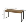 Escrivaninha Mesa Escritório 150cm 2 Gavetas Kuadra - 3