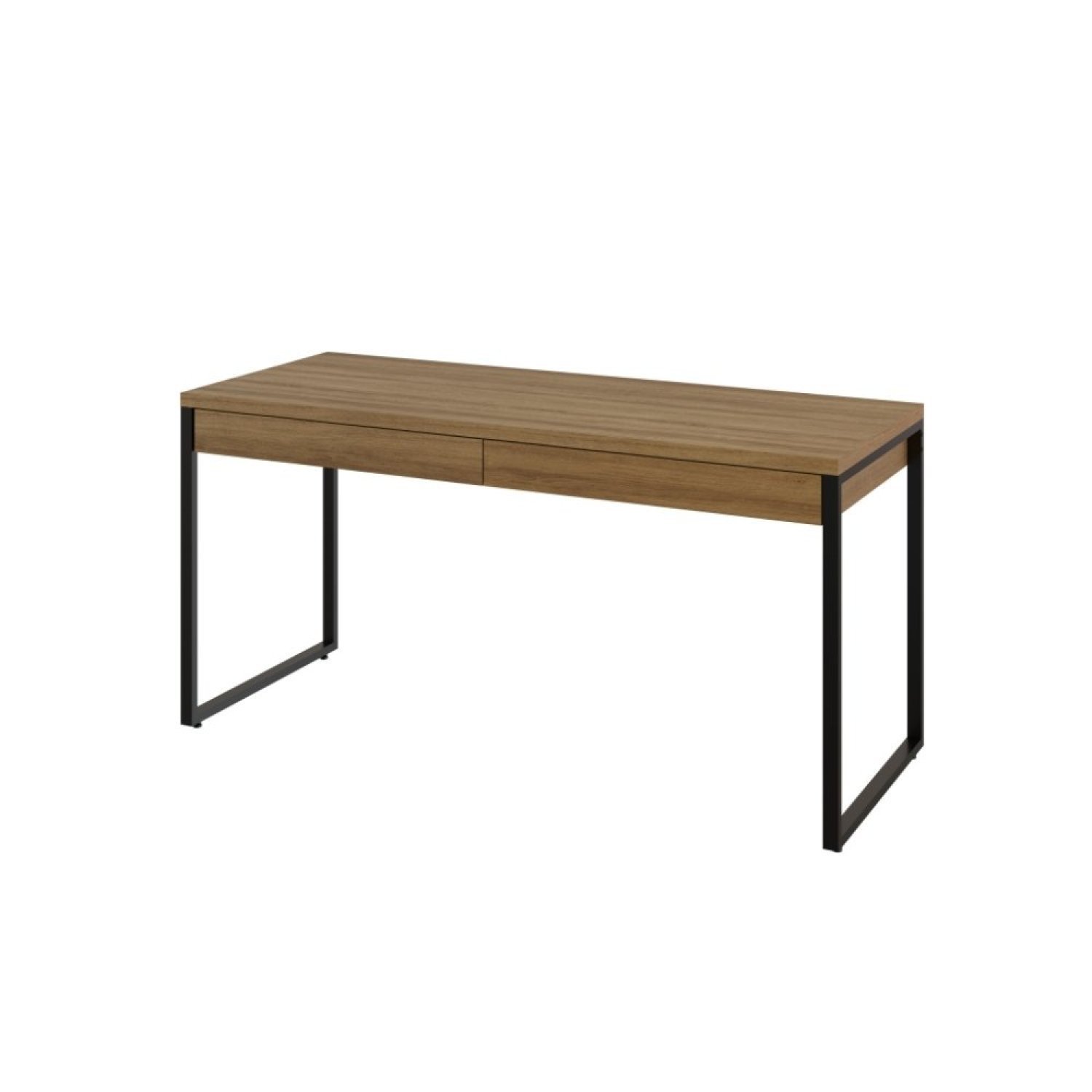 Mesa para Escritório 150cm 2 Gavetas Kuadra  - 2