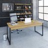 Escrivaninha Mesa Escritório Estilo Industrial Diretor 180cm Kuadra - 1