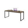 Escrivaninha Mesa Escritório Estilo Industrial Diretor 180cm Kuadra - 3