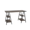 Escrivaninha Cavalete 135cm 4 Prateleiras Estilo Industrial Kuadra  - 3