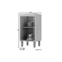 Ver imagem 3 de Balcão de Cozinha Connect c/ 1 Porta s/ Tampo 40cm Duna/Cristal - Henn
